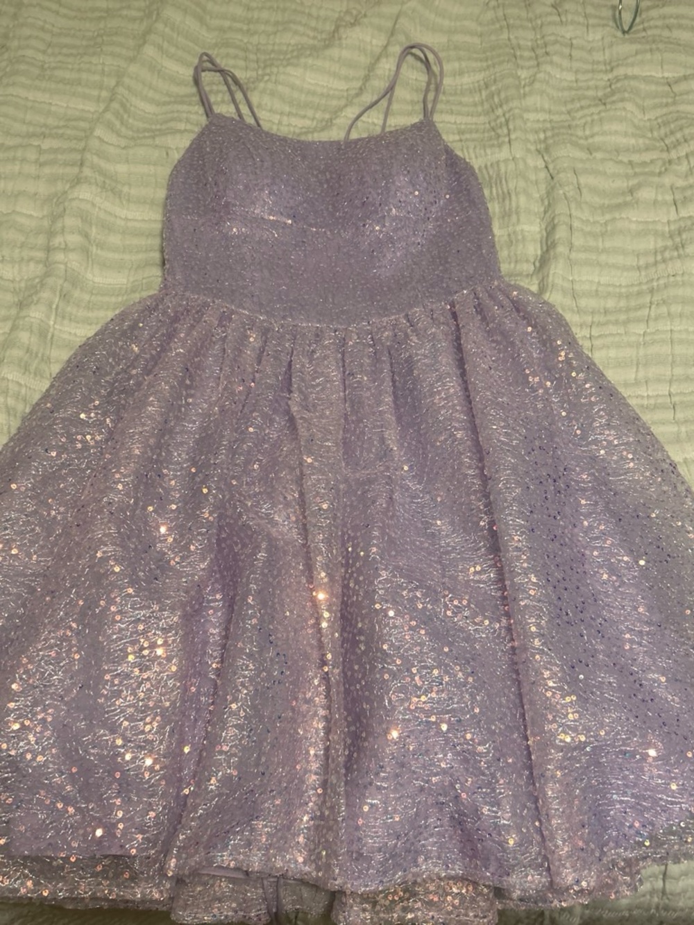 HOCO lavender dress!! READ DESC